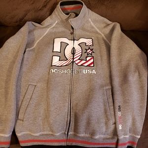 Mens, DC Zip Up Sweatshirt